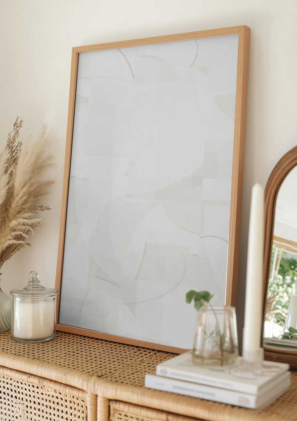 Tablou înramat „Neutral Curves 6” de cartissi