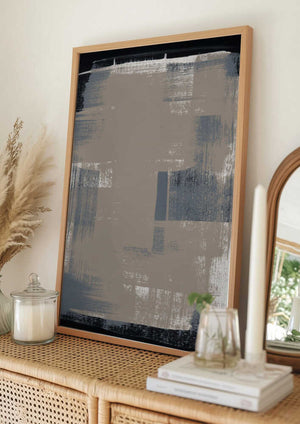 Tablou înramat „Abstract Brush Strokes 180X” de Mareike Böhmer