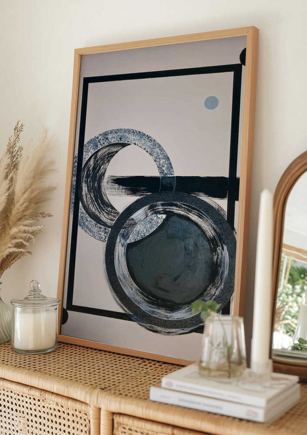 Tablou înramat „Geometria Y Texturas 5” de David Galan