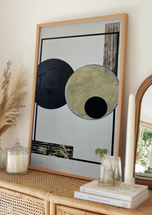 Tablou înramat „Geometria Y Texturas 7” de David Galan