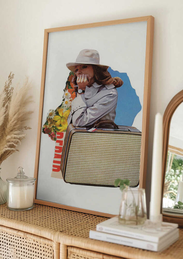 Tablou înramat „Audrey” de Mikhail Siskoff