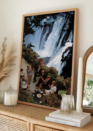 Tablou înramat „Zambezi Retreat” de Mikhail Siskoff