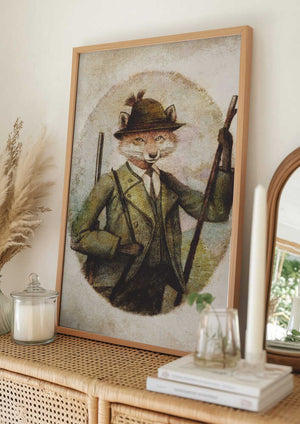 Tablou înramat „Hunting Season” de Mike Koubou