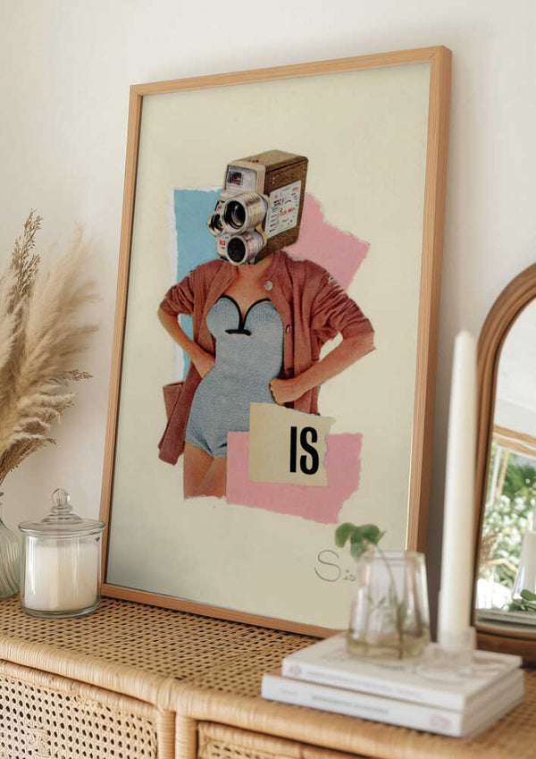 Tablou înramat „Beach Movies” de Mikhail Siskoff