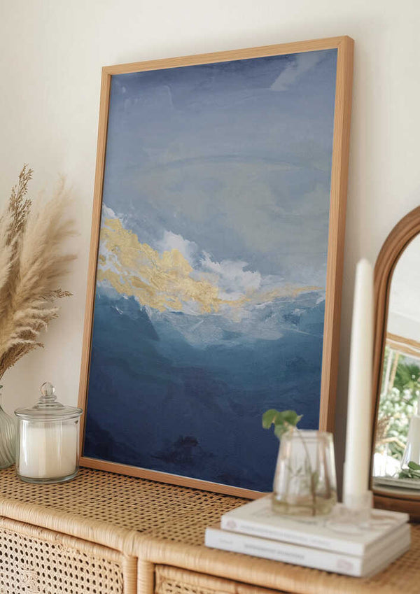 Tablou înramat „Natural Beauty of Ocean” de Julia Contacessi