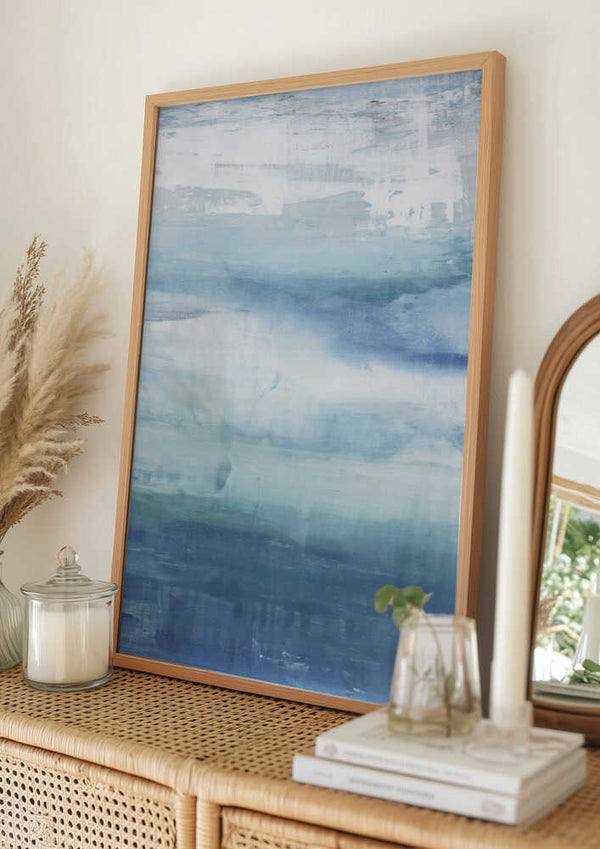 Tablou înramat „Peaceful Seascape” de Julia Contacessi