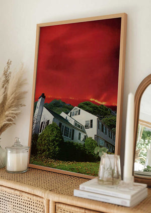 Tablou înramat „Diablo Skies” de Mikhail Siskoff