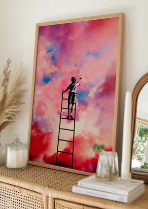 Tablou înramat „Cloud Painter” de Taudalpoi