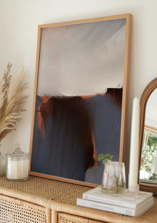 Tablou înramat „Ethereal Horizons” de MANSI SAXENA