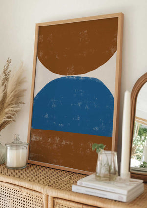 Tablou înramat „Geo Shapes” de THE MIUUS STUDIO