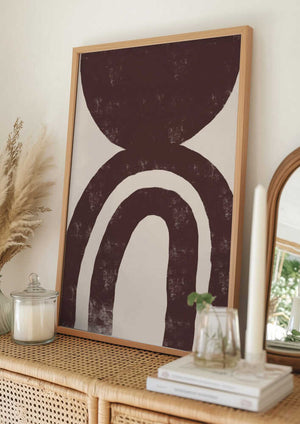Tablou înramat „Abstract Shape No2” de THE MIUUS STUDIO