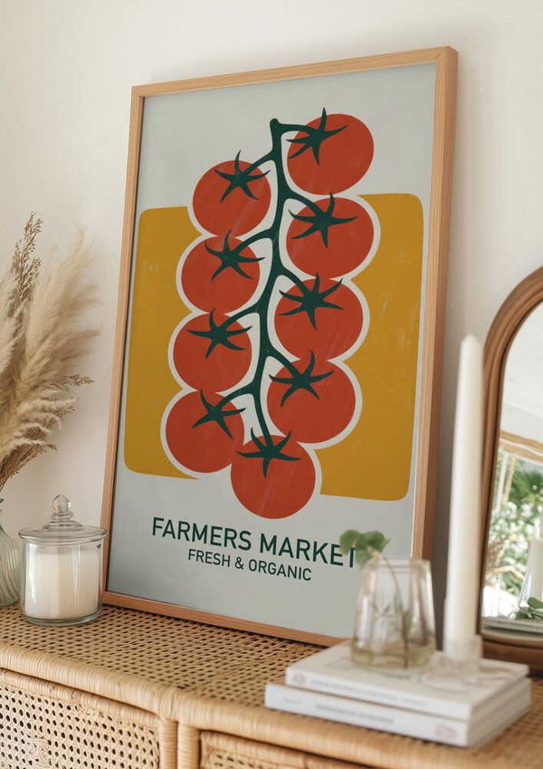 Tablou înramat „Farmers Market” de Andreas Magnusson