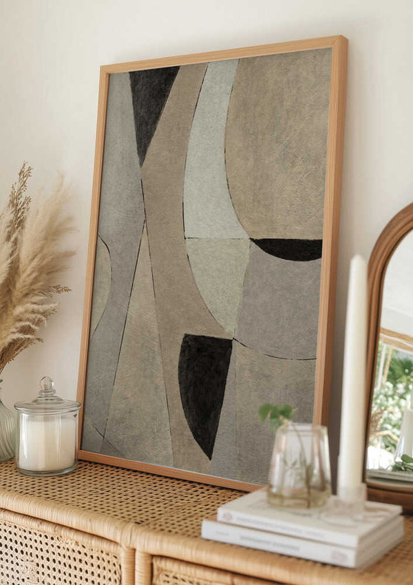 Tablou înramat „Mossa” de Dan Hobday