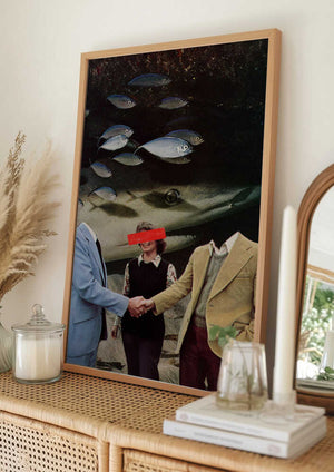 Tablou înramat „Loan Shark” de Mikhail Siskoff