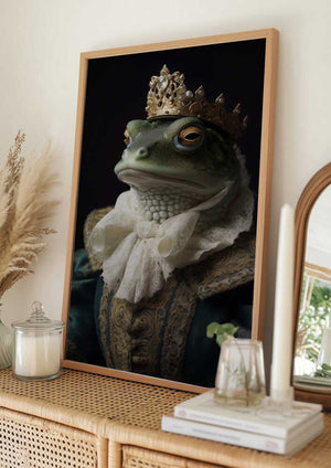 Tablou înramat „Frog Portrait” de Andreas Magnusson