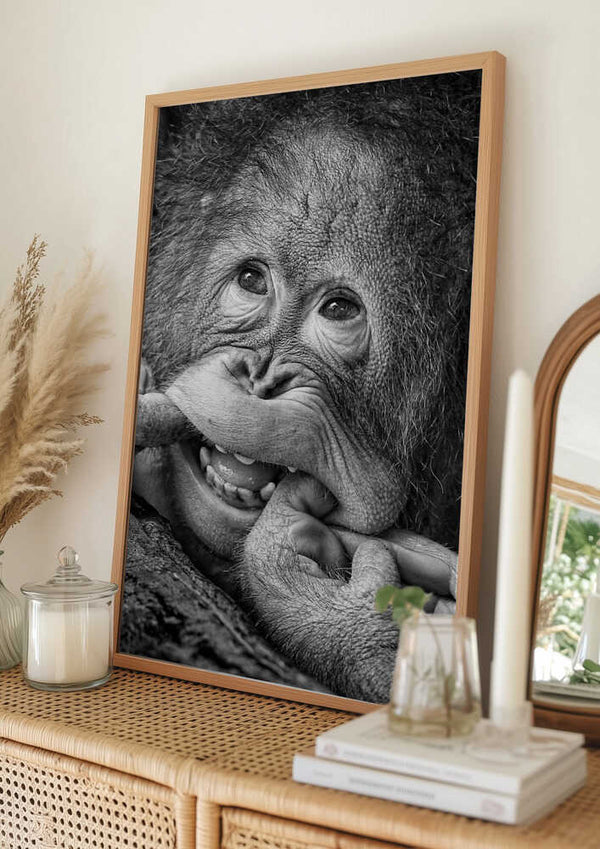 Tablou înramat „Big Smile.....please” de Angela Muliani Hartojo