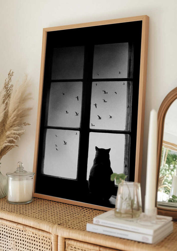 Tablou înramat „winter is coming” de Mario Pucic