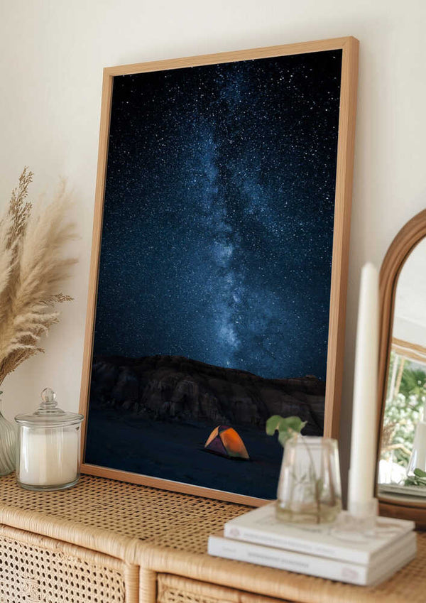 Tablou înramat „The Sky is my Blanket” de John Fan