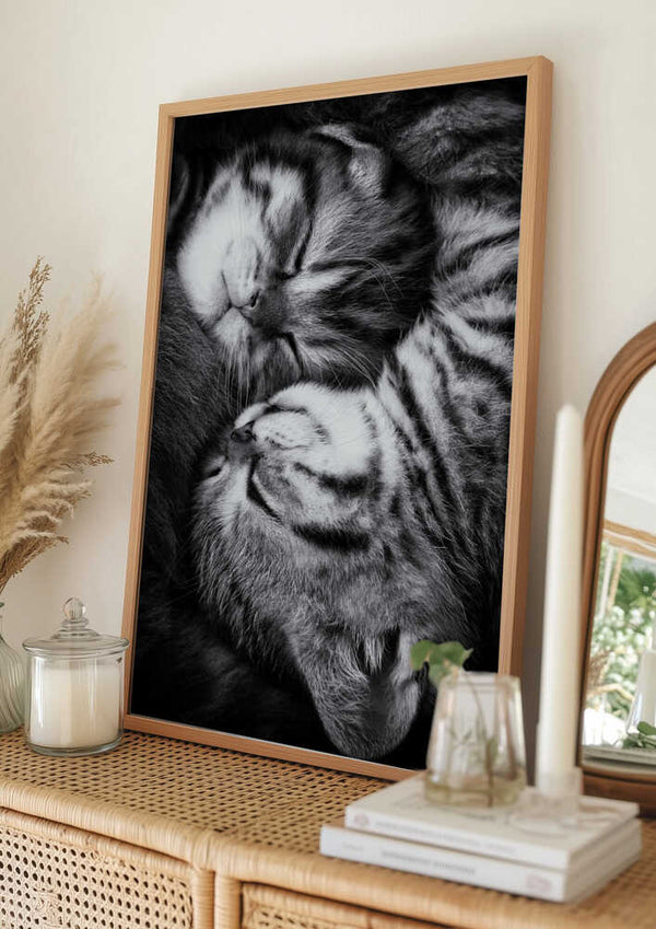 Tablou înramat „Yin and Yang” de Andrea Jancova