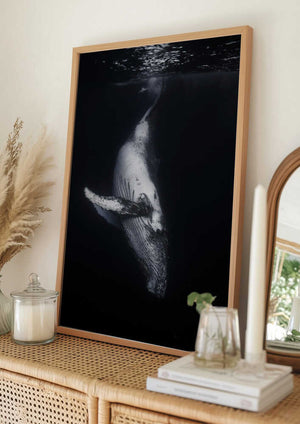 Tablou înramat „Black Whale” de Barathieu Gabriel