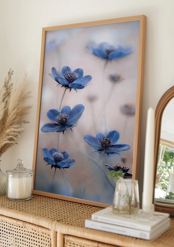Tablou înramat „Cosmos blue” de Mandy Disher