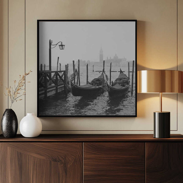 Tablou înramat „Morning in Venice” de YuppiDu