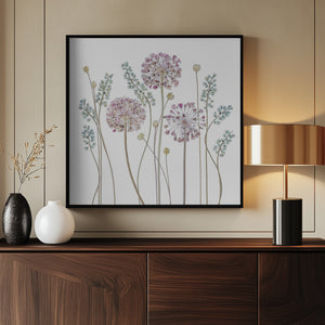 Tablou înramat „Allium” de Mandy Disher