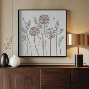 Tablou înramat „Allium” de Mandy Disher
