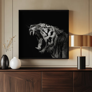 Tablou înramat „Primal Yawn #4” de Christian Meermann