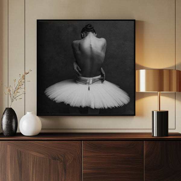 Tablou înramat „ballerina's back 2” de Alexander Yakovlev