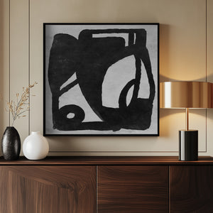 Tablou înramat „Abstract Melody No3” de Dan Hobday