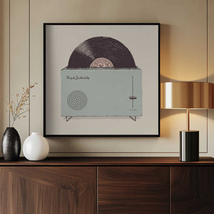 Tablou înramat „High Fidelity” de Florent Bodart