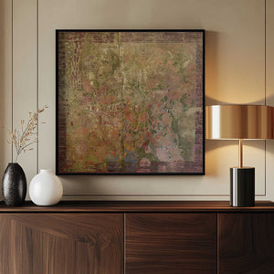 Tablou înramat „Still life with green leaves” de Alise Loebelsohn