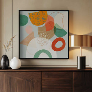 Tablou înramat „Shapes Play New4” de Ana Rut Bre