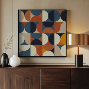 Tablou înramat „Geometry New12 Marron” de Ana Rut Bre