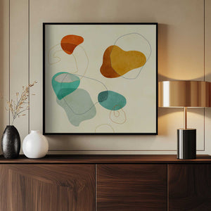 Tablou înramat „Shapes&lines3” de Ana Rut Bre