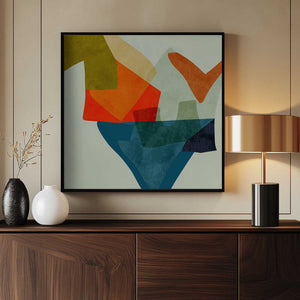 Tablou înramat „Shapes&lines5 Kopie” de Ana Rut Bre