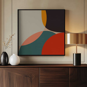 Tablou înramat „Bauhaus Modern Bold 4” de Ana Rut Bre