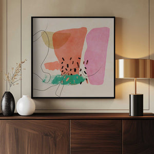Tablou înramat „Organic Painted 13 10600px   Mai2021 Kopie” de Ana Rut Bre