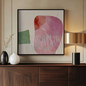 Tablou înramat „Organic Painted 11 10600px   Mai2021 Kopie” de Ana Rut Bre