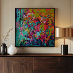 Tablou înramat „Ethereal Blossom Glow” de Dorothy Fagan