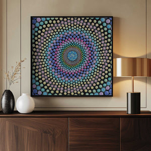 Tablou înramat „Candy Swirl” de Amy Diener