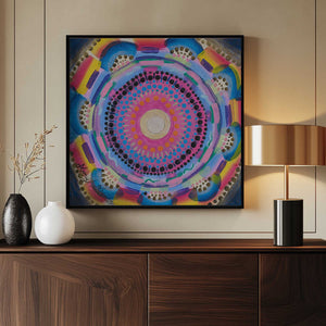 Tablou înramat „Colorful Zen” de Amy Diener