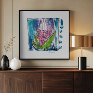 Tablou înramat „Vivid Floral Dream” de Dorothy Fagan