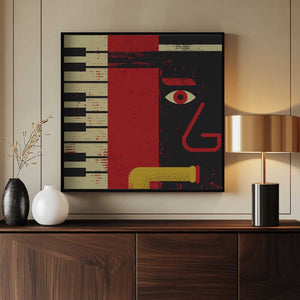 Tablou înramat „Jazz” de Vision Grasp Art