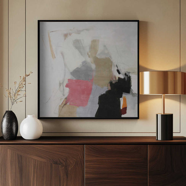 Tablou înramat „Action painting III” de Alma