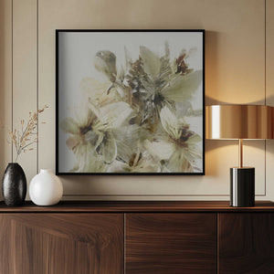 Tablou înramat „Hill Flowers” de Dan Hobday