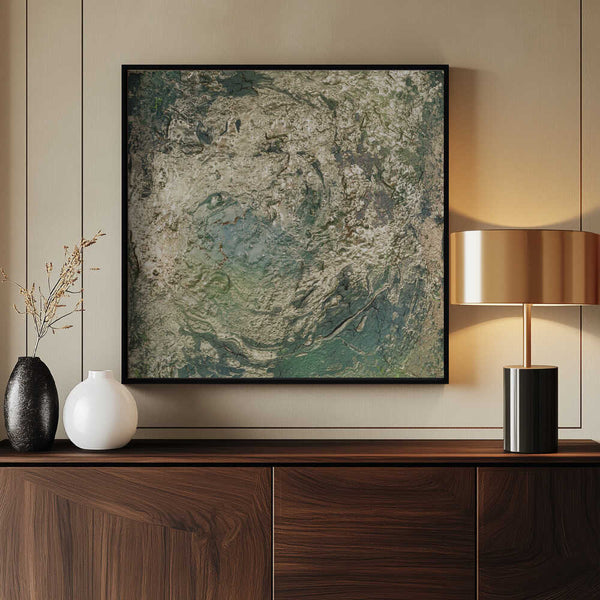 Tablou înramat „Petrified Cascade” de Anete Purina-Purite