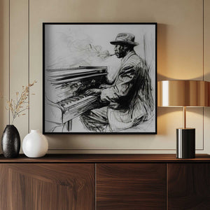Tablou înramat „Jazz Serenade” de Andreas Magnusson