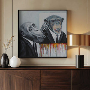 Tablou înramat „Speak No Evil” de Violeta Vollmer